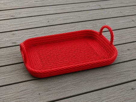 3D Baskı Çok Amaçlı Dekoratif Organizer Tepsisi - Masaüstü Düzenleyici, Banyo ve Mutfak Saklama Teps