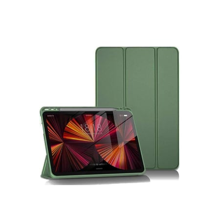 iPad Pro 11 (2024) Kılıf Tablet Smart Kılıf - Koyu Yeşil