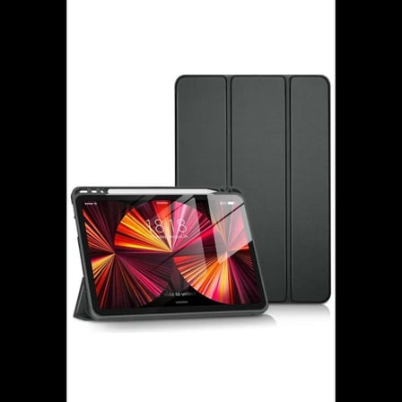 iPad Pro 11 (2024) Kılıf Tablet Smart Kılıf - Siyah