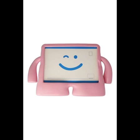 Galaxy Tab A9 Plus Kılıf Karakter Tablet Silikon - Açık Pembe