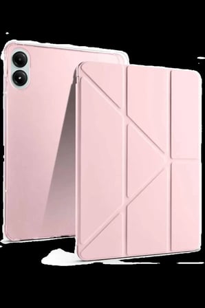 Redmi Pad Pro 12.1 Kılıf Kalemlikli Mars Tablet Kılıfı - Rose