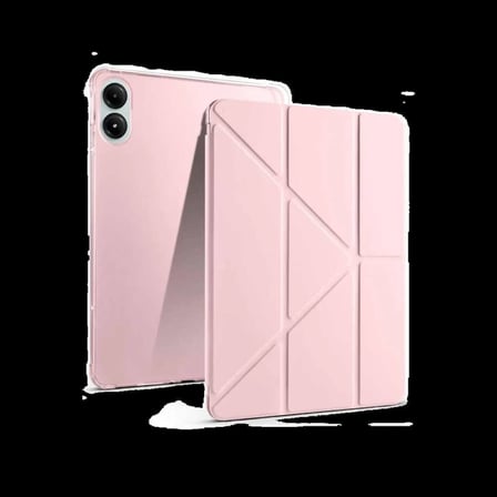 Redmi Pad Pro 12.1 Kılıf Kalemlikli Mars Tablet Kılıfı - Rose