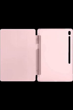 iPad Pro 13 (2024) Kılıf Kalemlikli Hugo Tablet Kılıfı - Rose