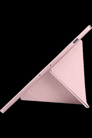 iPad Pro 13 (2024) Kılıf Kalemlikli Hugo Tablet Kılıfı - Rose