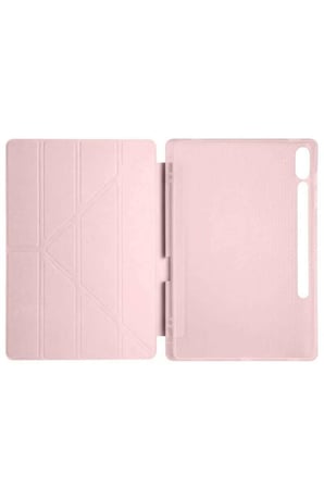 Galaxy X610 Tab S9 Fe Plus 12 4 Kilif Kalemlikli Mars Tablet Kilifi Rose