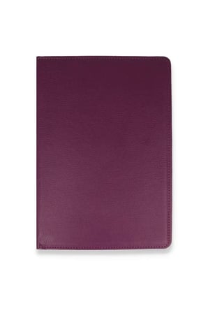 Galaxy T220 Tab A7 Lite 8.7 Kılıf 360 Tablet Deri Kılıf - Mürdüm