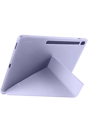 iPad Pro 11 (2024) Kılıf Kalemlikli Hugo Tablet Kılıfı - Lila