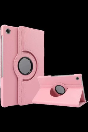 Tab M10 TB311FU Kılıf 360 Tablet Deri Kılıf - Pembe