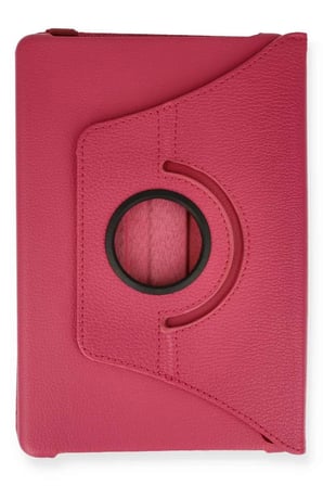 Tab M10 TB328FU Kılıf 360 Tablet Deri Kılıf - Pembe