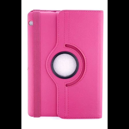 MediaPad T3 10 / 9.6 Kılıf 360 Tablet Deri Kılıf - Pembe
