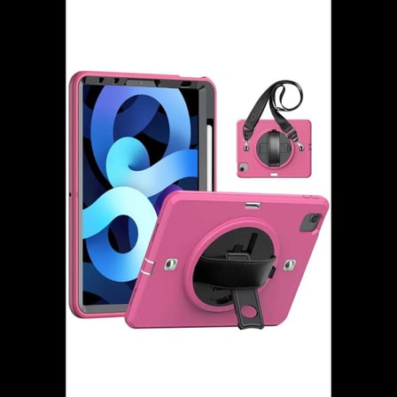 iPad Pro 11 (2020) Kılıf Strap-C Otterbox Tablet Kapak - Pembe