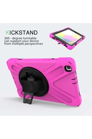 Galaxy T290 Tab A 8 Kılıf Amazing Tablet Kapak - Pembe