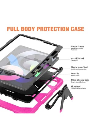 iPad Pro 11 (2020) Kılıf Griffin Tablet Kapak - Pembe