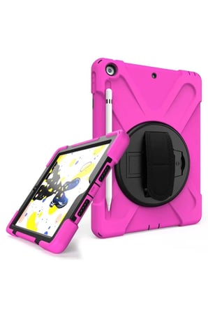 iPad 5 Air 9.7 Kılıf Amazing Tablet Kapak - Pembe