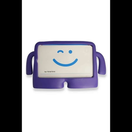 iPad 2025 10.9 10.Nesil (A16) Kılıf Karakter Tablet Silikon - Mor