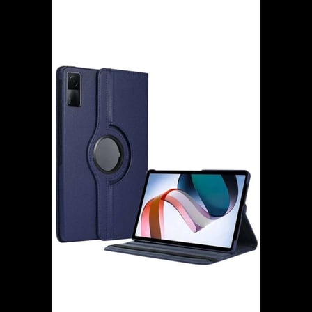 Redmi Pad SE 4G Kılıf 360 Tablet Deri Kılıf - Lacivert