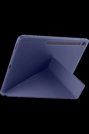 iPad Pro 11 (2024) Kılıf Kalemlikli Hugo Tablet Kılıfı - Lacivert