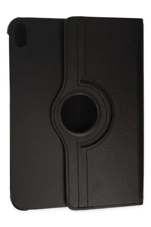 iPad 2025 10.9 10.Nesil (A16) Kılıf 360 Tablet Deri Kılıf - Siyah