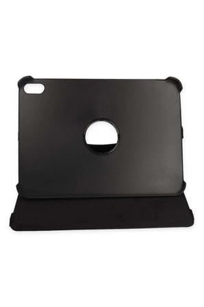 iPad 2025 10.9 10.Nesil (A16) Kılıf 360 Tablet Deri Kılıf - Siyah