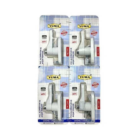 Düğmeli PVC Metal Emniyet Kilidi Vakumlu