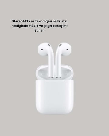 2. Nesil Bluetooth 5.0 Kablosuz Kulaklık Su Geçirmez HD Ses