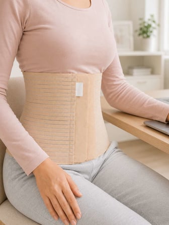 ABDOMİNAL DOĞUM SONRASI KORSE