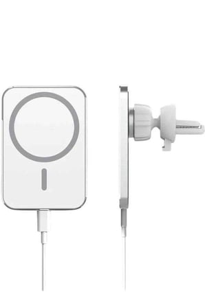 Kablosuz Şarj Aleti Magsafe Araç Içi Manyetik Şarj 15W İOS Uyumlu Yeni Nesil