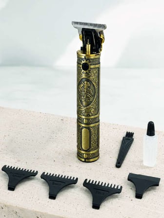 Profesyonel Saç ve Sakal Tıraş Makinesi 1500 mAh Bataryalı 1 2 3 mm Taraklı