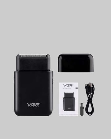 Taşınabilir Elektrikli Tıraş Makinesi USB Şarjlı 5W Motor ve 0.3 mm Hassas Kesim