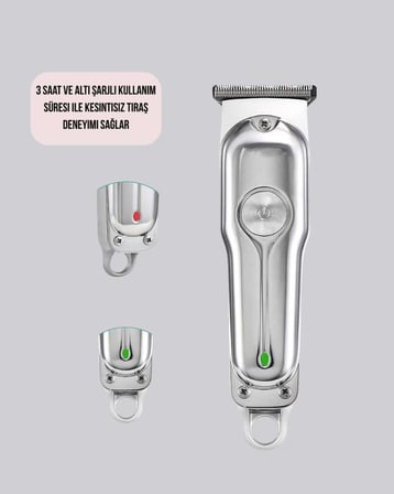Yüksek Performanslı Erkek Saç Kesme Makinesi – Uzun Pil Ömrü ve Hassas Kesim