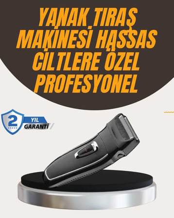 İnce Detay Başlıklı Çok Amaçlı Tıraş Makinesi