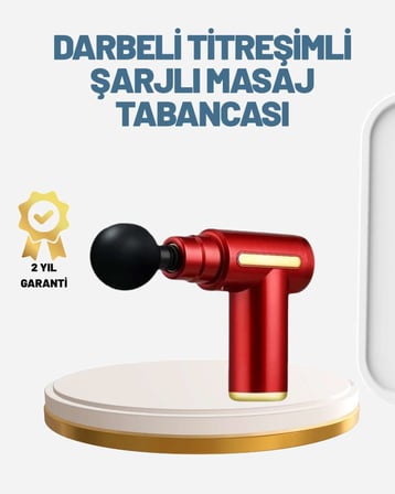 Elektrikli Tabancası Sessiz Çalışma ve Derin Doku Masajı
