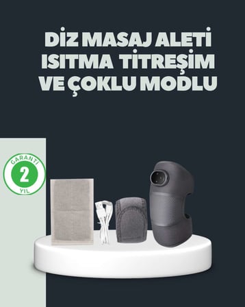Isıtmalı Titreşimli Diz Cihazı 3D Rezonans Teknolojili