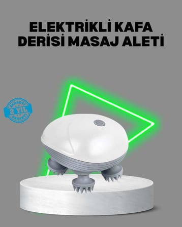 Elektrikli Kafa Derisi Aleti Islak ve Kuru Kullanım