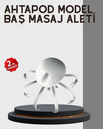 Kafa Derisi Aleti USB-C Şarjlı Rahatlatıcı ve Canlandırıcı