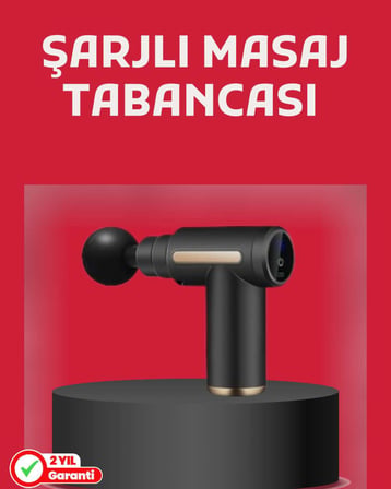Derin Doku Tabancası 4 Başlık 6 Kademeli Sessiz Güç Şarjlı Kas Gevşetici