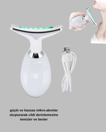 Kırışıklık Önleyici Güzellik Cihazı | Mikro Akım ve Isı Terapisi