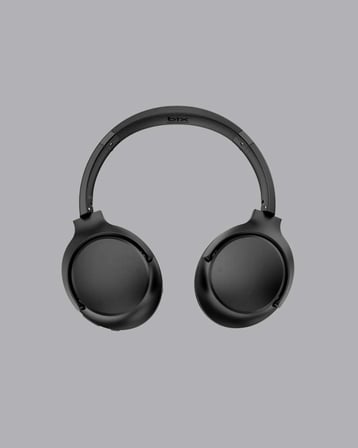 Kablosuz Bluetooth Kulaklık 5.0 18 Saat Kullanım Dinamik Sürücü Siyah Yeni Nesil