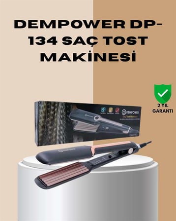Evde Profesyonel Görünüm: DP-134 Tost Şekillendirici ile Kalıcı Stil