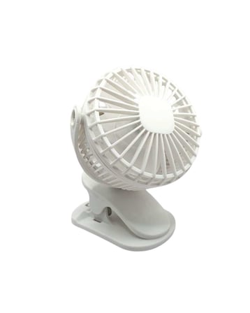 3 Modlu USB Şarjlı Klipsli Taşınabilir Sessiz Fan