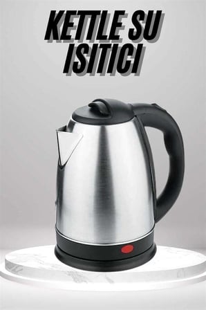 Su Isıtıcı 220 - 240 V Paslanmaz Çelik Kettle Uzun Ömürlü 2000 Watt