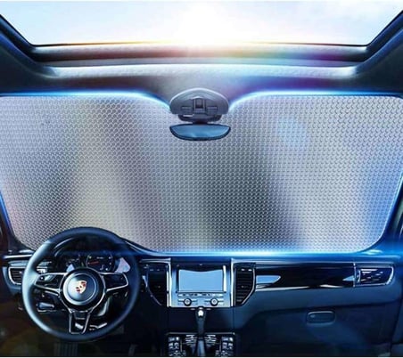 Araç Ön Cam Güneşlik UV ve Isı Koruma Katlanabilir Toyota Corolla Skoda Superb Dacia Duster Ford Foc