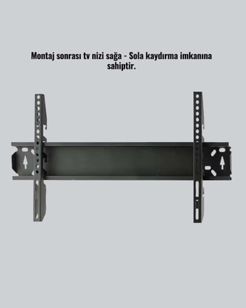 32-65 İnç LCD LED TV Askı Aparatı 75 kg Taşıma Güçlendirilmiş Çelik