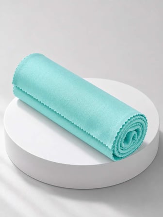 Mikrofiber Cam Bezi Çizmeden Temizlik Sağlayan Yüksek Su Emici Cam Silme Bezi 40x60 cm