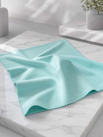 Cam Ayna ve Parlak Yüzeyler İçin Mikrofiber Temizlik Bezi Leke ve İz Bırakmaz