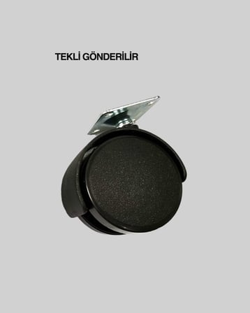 Mobilya Tekerleği 6 cm Kilitsiz Tekli Satış
