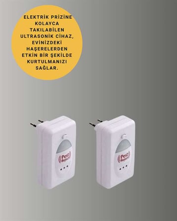 Bakım Gerektirmeyen Ultrasonik Haşere Kovucu – Uzun Ömürlü Kullanım