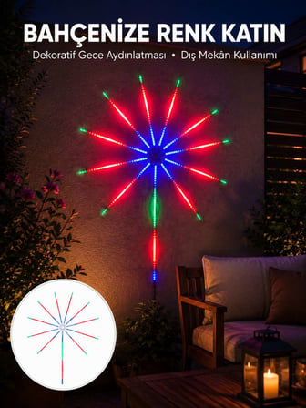 Modüler RGB LED Duvar Işığı Efektli Uzaktan Kumandalı Yeni Nesil