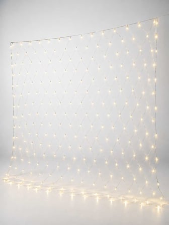 İç ve Dış Mekân Kullanımına Uygun 3x3 Metre LED Işık Ağı