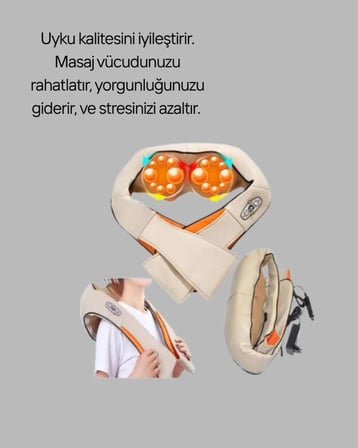 4D Yoğurma Teknolojili Cihazı-Boyun Omuz için uygun